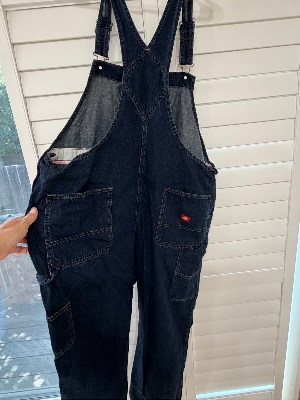 Dickies Navy Blue Carpenter Overalls - Picture 2 of 5
